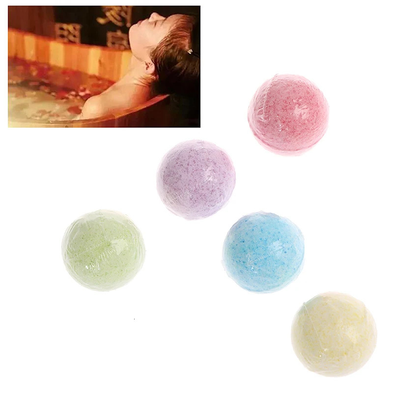 20g Small Bath Ball Bomb Body Sea Salt Mold Relax Stress Relief Bubble Moisturize Shower Cleaner For Holiday Gift Spa 240627