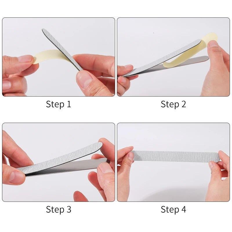 Nail File Replacement 100 to 180 Professional Limas Tools for Manicure Lime 240 Sandpaper Replaceable Gel Polishing Files Set 240627