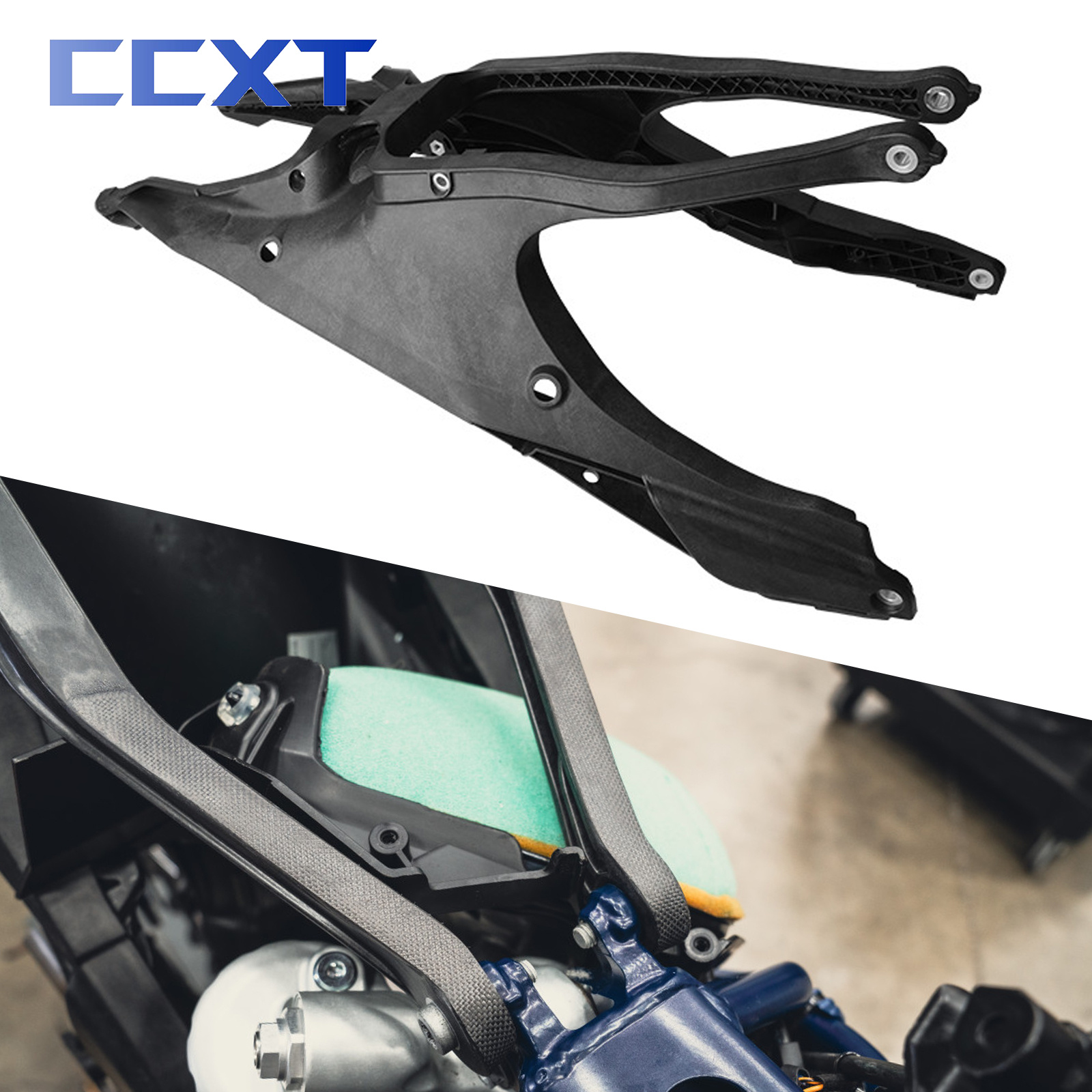Motorcycle Strengthen Subframe Tailstock Support Tray Shelf Left Right Seat Frame For HUSQVARNA FC FE FX FS TC TE TX 2019-2023