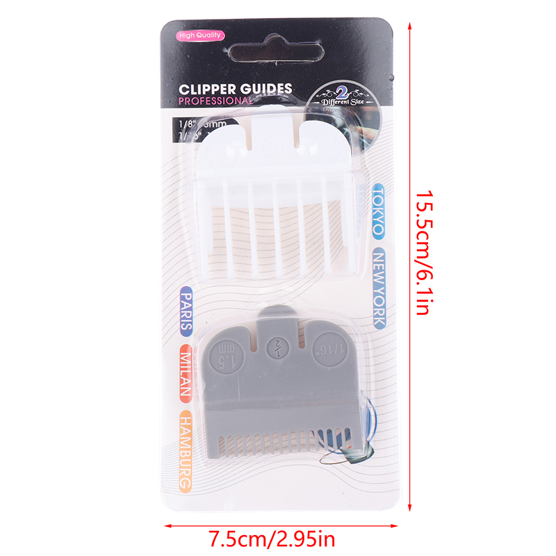 2/3Pcs Hair Clipper Limit Comb Guide Limit Comb Trimmer Guards Hairdressing Products Barber Set Limit Comb Calipers