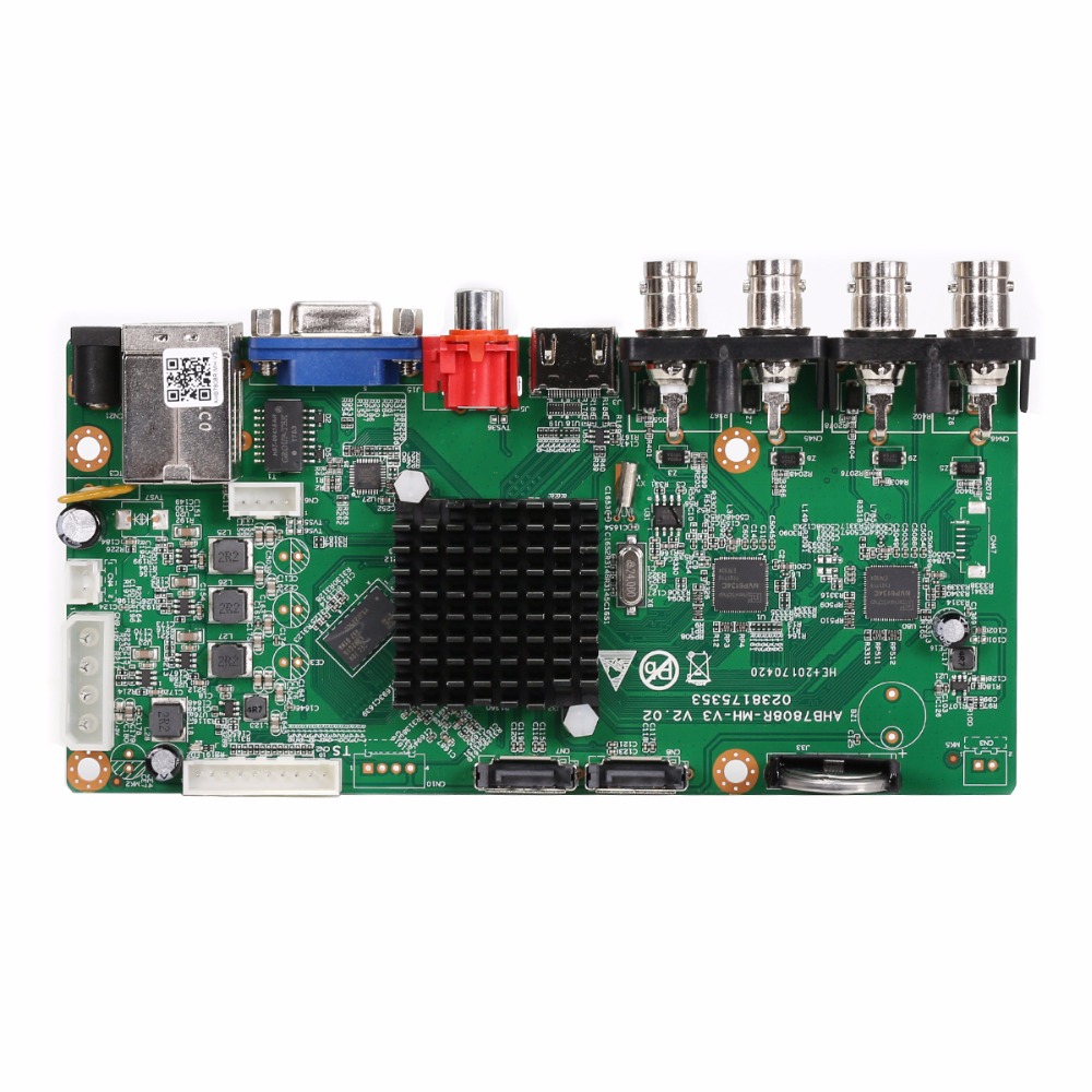 AHD Recorder 8CH DVR Board Surveillance Security CCTV Recorder 1080N For 1080P AHD/CVI/TVI/CVI/IP Camera