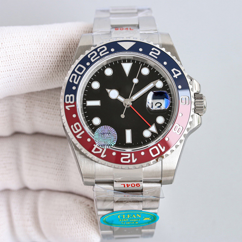 Top Mens Designer Watches Men High Quality CLean Factory V3 Automatic Cal.3285 Movement Ceramic Bezel Luminous Diving 100M Wristwatch Watch aaa