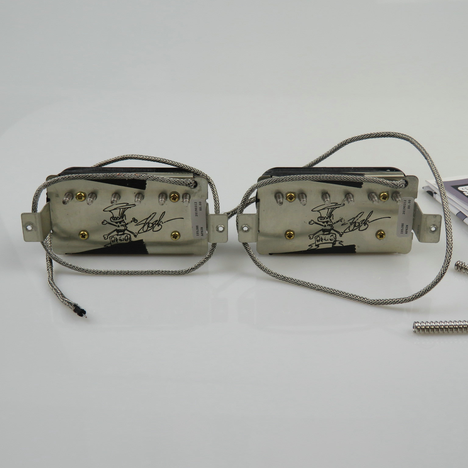 Guitar Pickups SD APH-2s Alnico II Pro Slash Set Humbucker Pickups Guitar Pickups Black / Zebra