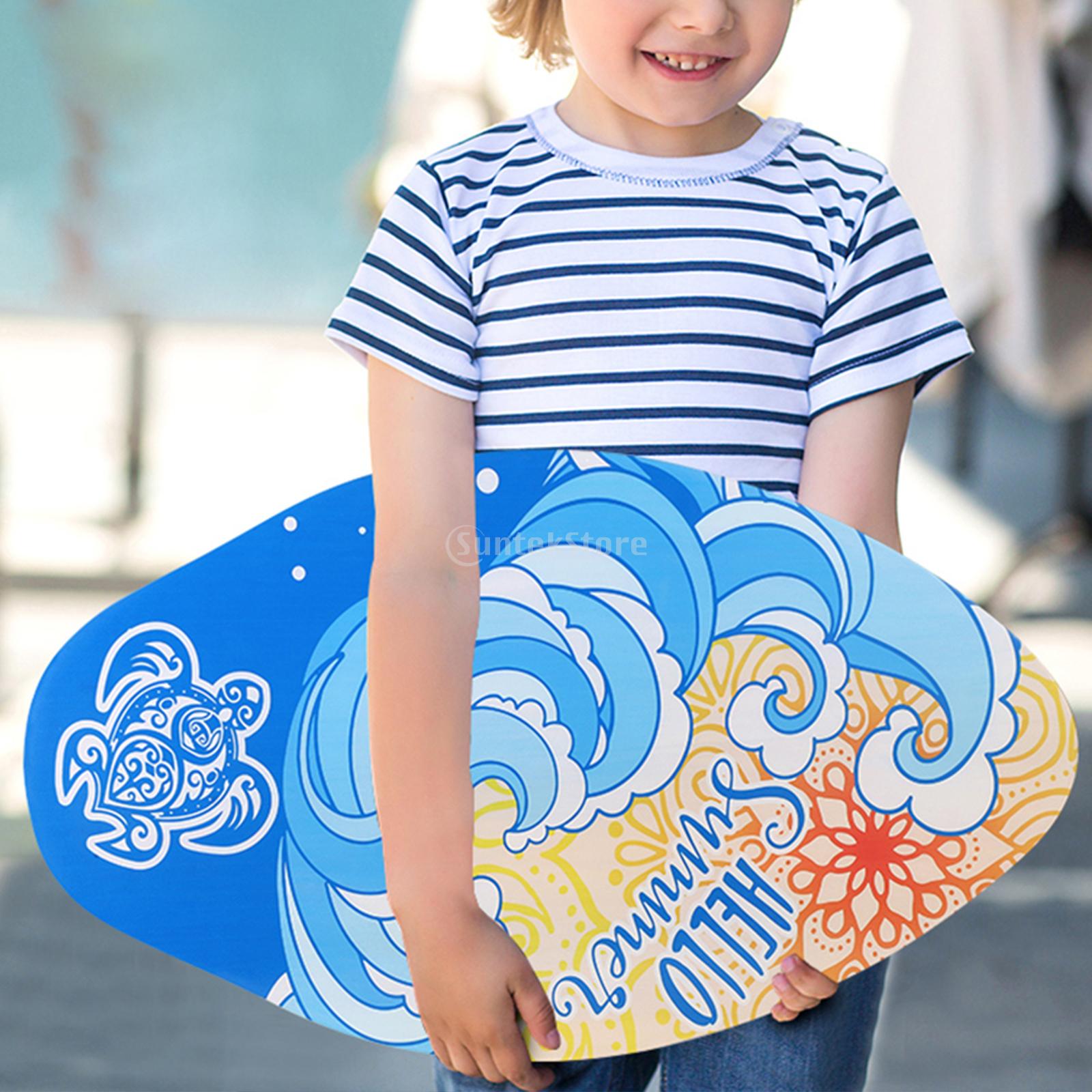 30/35/41inch Surfing Skimboard Standing Shallow Water Wooden sports for Beginner Adult Kids Deck Skim Board