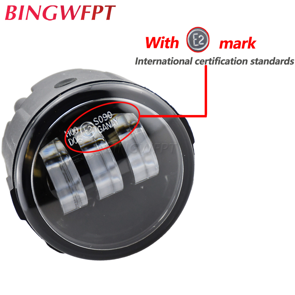 For Infiniti EX25 M25 M56 FX FX35 FX37 FX45 FX50 FX30D 2006-2015 Car LED Fog Light Daytime Running Light DRL 12V 2 Pieces