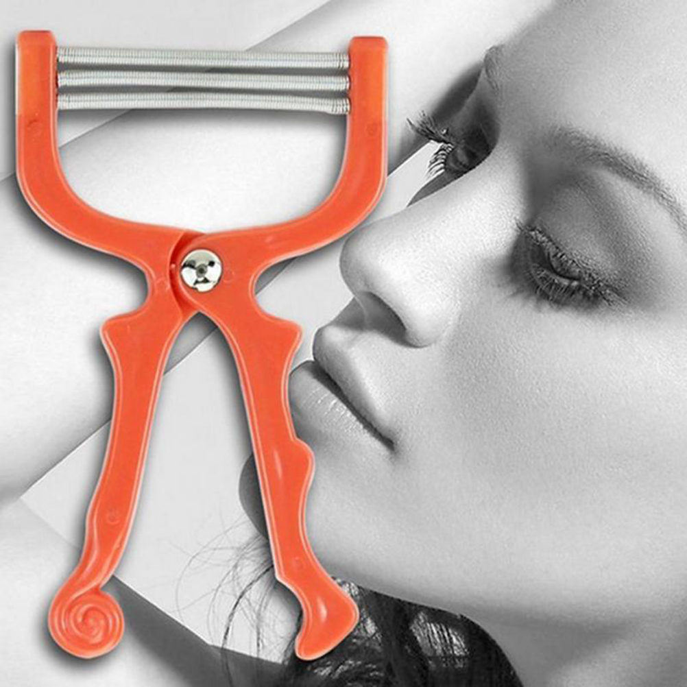Hair Remover Spring Manual Removal Epilator Shaving Threading Tool ( )