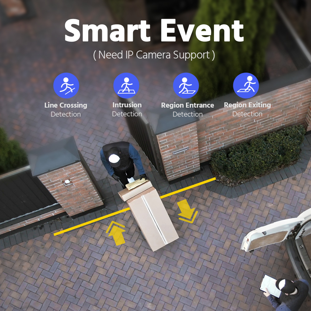 ANNKE 8CH 12MP POE Video Recorder 4K H.265+ NVR Video Surveillance Security For 2MP 4MP 5MP 6MP 8MP IP POE Camera With 1T HDD