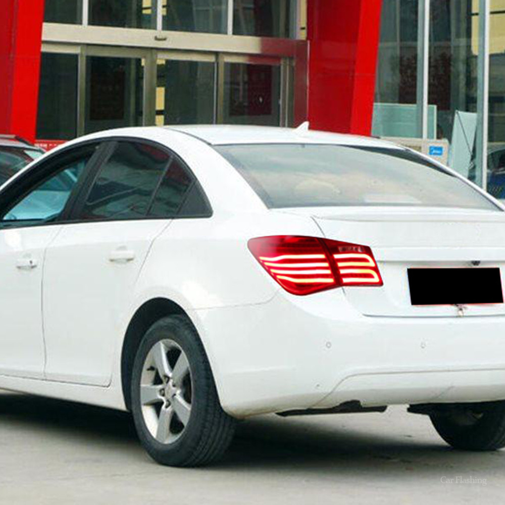 1 Set LED Taillight For Chevrolet Cruze 2009 2010 2011 2012 2013 2014 Rear Light Back Lamp Assembly Revere Park light