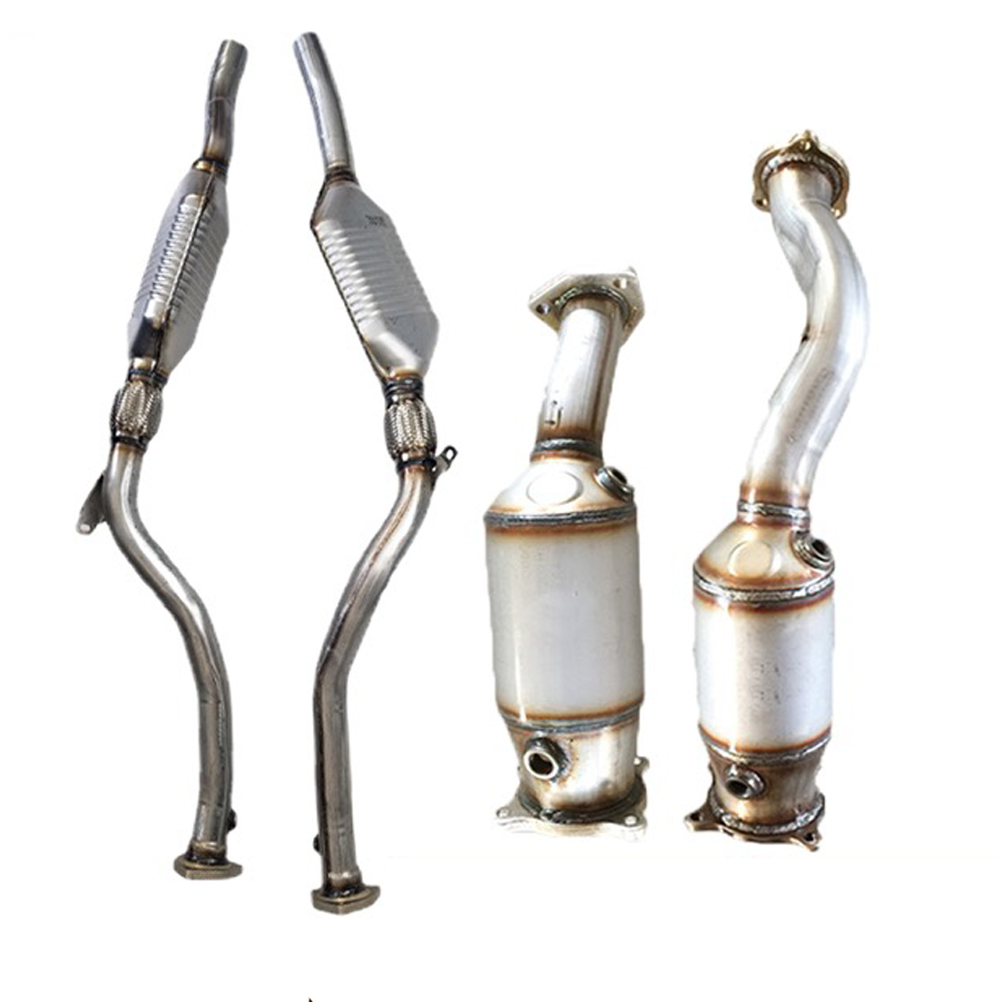 1Pc Catalytic Converter Three-way Catalyst Exhaust EURO For Audi A4 1.8T Q5/A4L 2.0T A4L/A6L A6L 2.4T 2.8T