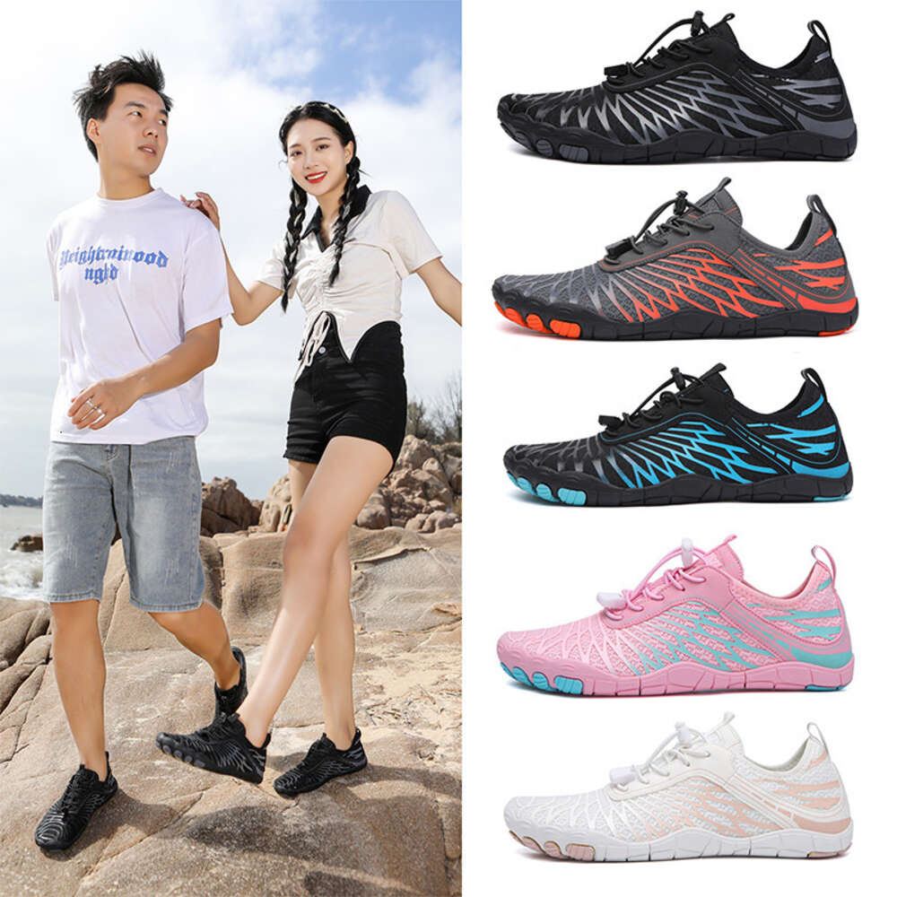 Men Women Beach Water Shoes Quick Dry Breathable Couple Barefoot Sneakers For Swim Surf Aqua Wading Pool Gym Ddmysaturn