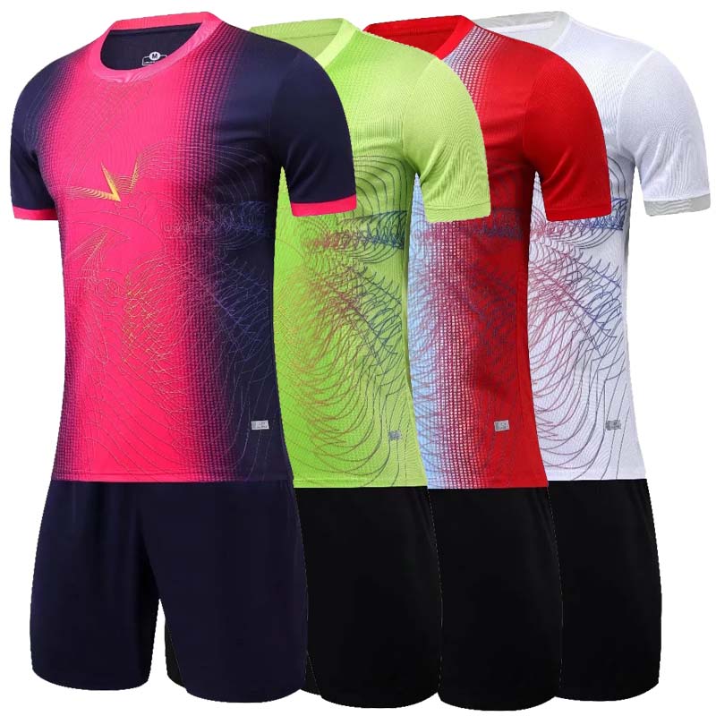 Football outfit kids 2022 Adult Children Soccer Jersey Football Training Sets Blank football kits Custom Football team shirt Set