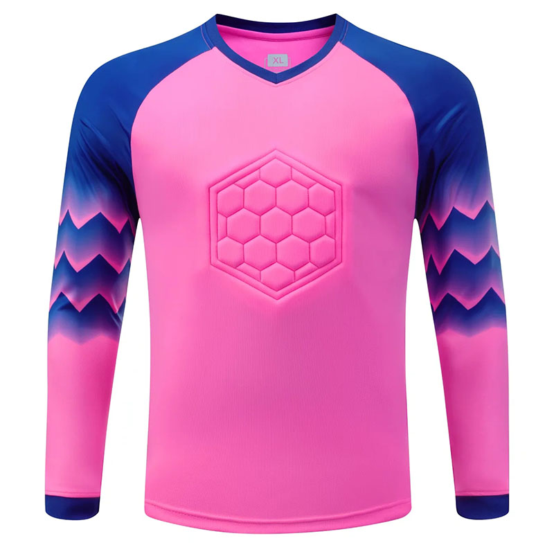 2022 New Football Long Sleeves Goal Keeper Uniforms Sport Training New Breathable Top Soccer Goalkeeper Jersey sportswear