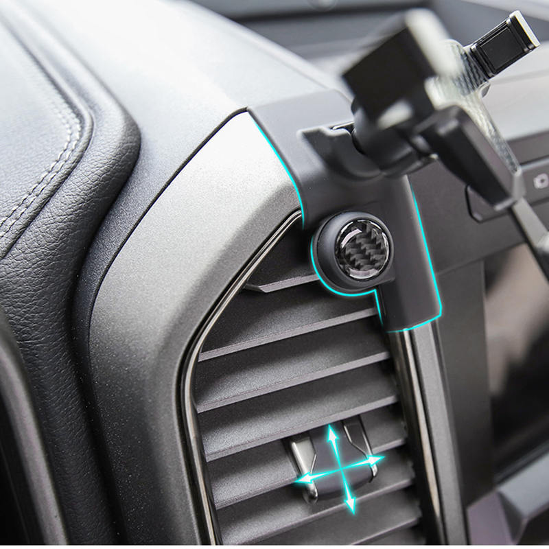 Mobile Phone Holder For Ford F150 Raptor 2022 2021 2020 2019 2018 2017 Mobile Support Gravity Air Vent Mount Accessories