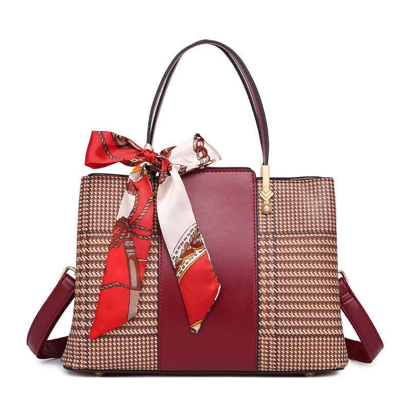 Day Gift Mother's for Mom: New Grandmother's Style Middle aged Large Capacity Wedding Bag, Women's Handbag, One Shoulder