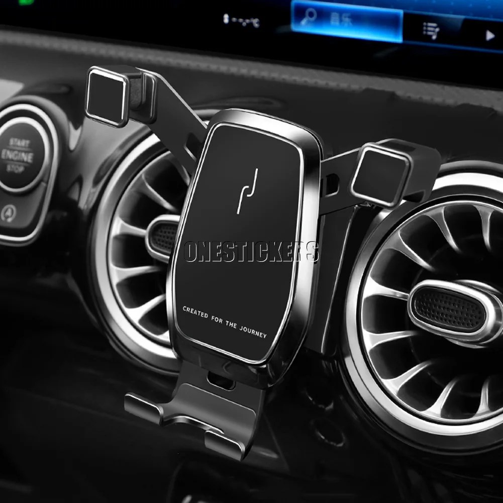 For Mercedes Benz A CLA Class W177 V177 C118 W118 A180/A200/A220/250 Car Mobile Phone Holder Air Outlet Snap Bracket Accessories