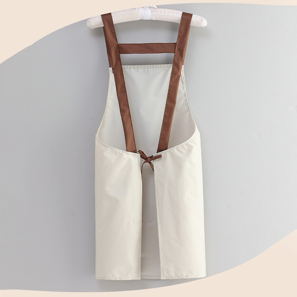 Delantal resistente al agua y al aceite para adultos, ropa de trabajo, accesorio de cocina para el hogar, a la moda