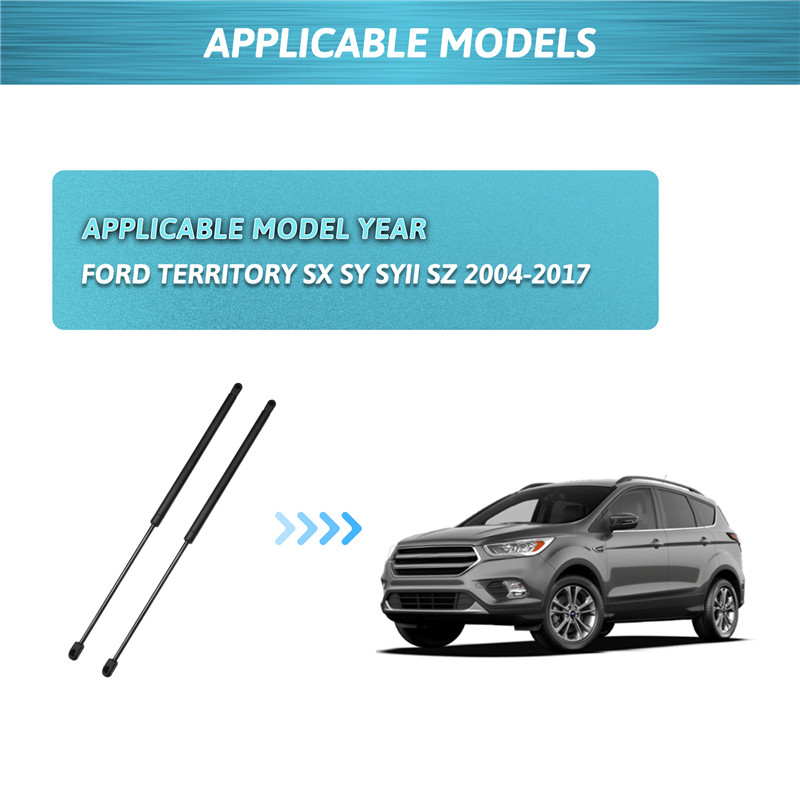 2Pcs/set Rear Tailgate Tail Gas Spring Lift Support Rod Shock Absorbe Hood Struts For Ford Territory SX SY SYII SZ 2004-2017 Bar