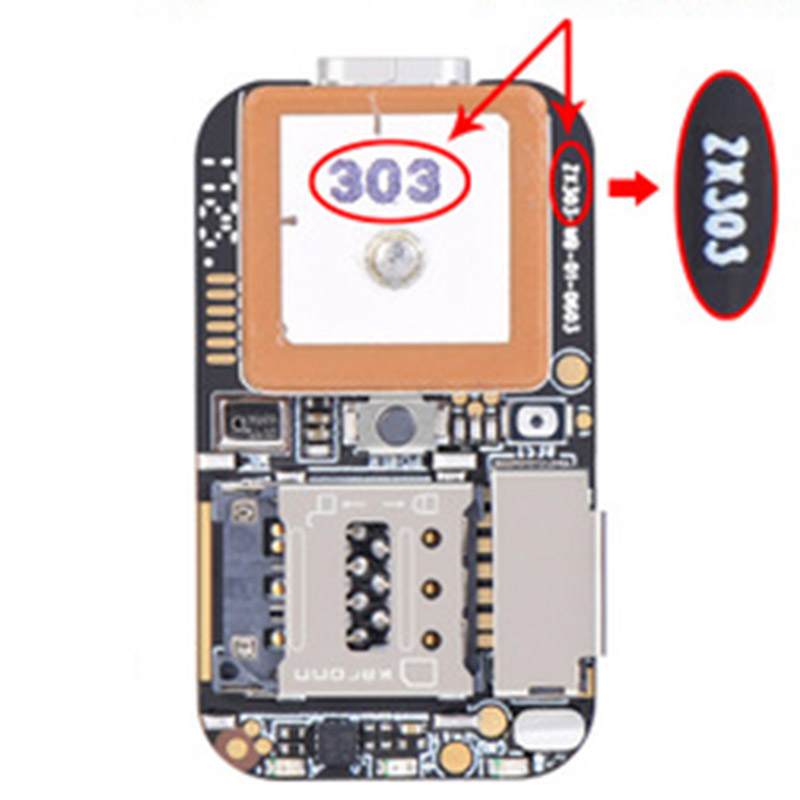 Super Mini Size GPS Tracker GSM AGPS Wifi LBS Locator Free Web APP Tracking Voice Recorder ZX303 PCBA Inside 87HE