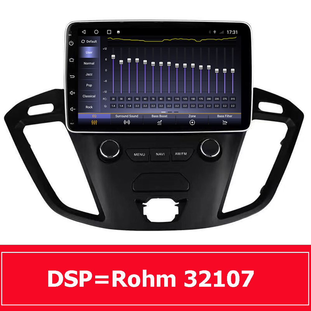 Car Head Unit Android 12.0 Radio Gps Carplay Multimedia For Ford Transit Custom Tourneo 2013 2014 2015 2016 2017 2018 2019