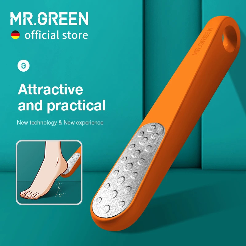 MR.GREEN Foot File Double Sided Callus r For Dead Skin Professional Pedicure Tools Callous Scraper Foot Sander Heel Filer o240629
