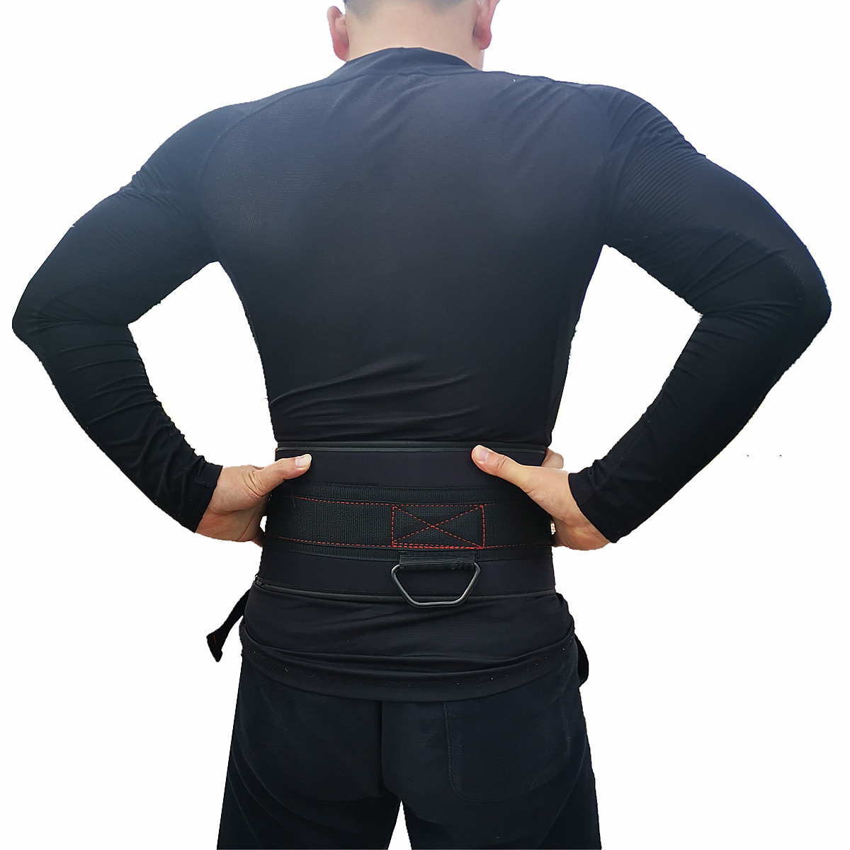 Premium Weight Lifting Belts Dip Belt with Chain for Pullups Powerlifting Comfortable Neoprene Waist Support Crossfit Training