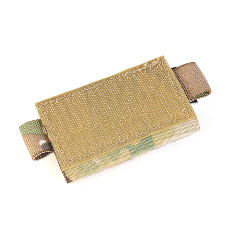 Tactical Helmet Battery Case Pouch AXL Battery Storage Bag for CR2 CAR123A 5 # Camouflage Outdoor