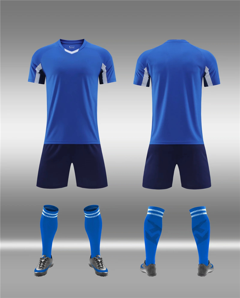 Football Jersey Sets Kids Men Soccer Tracksuit Boys Women Football Training Uniform Adult Team Sportswear Print Name Number Logo