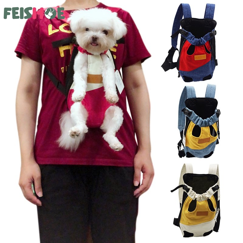 Outdoor Dog Carriers Puppy Bags Single Pet Shoulder Bag Breathable Cat Carrier Comfort Travel Shoulder Bag Pet Carrier Supplies