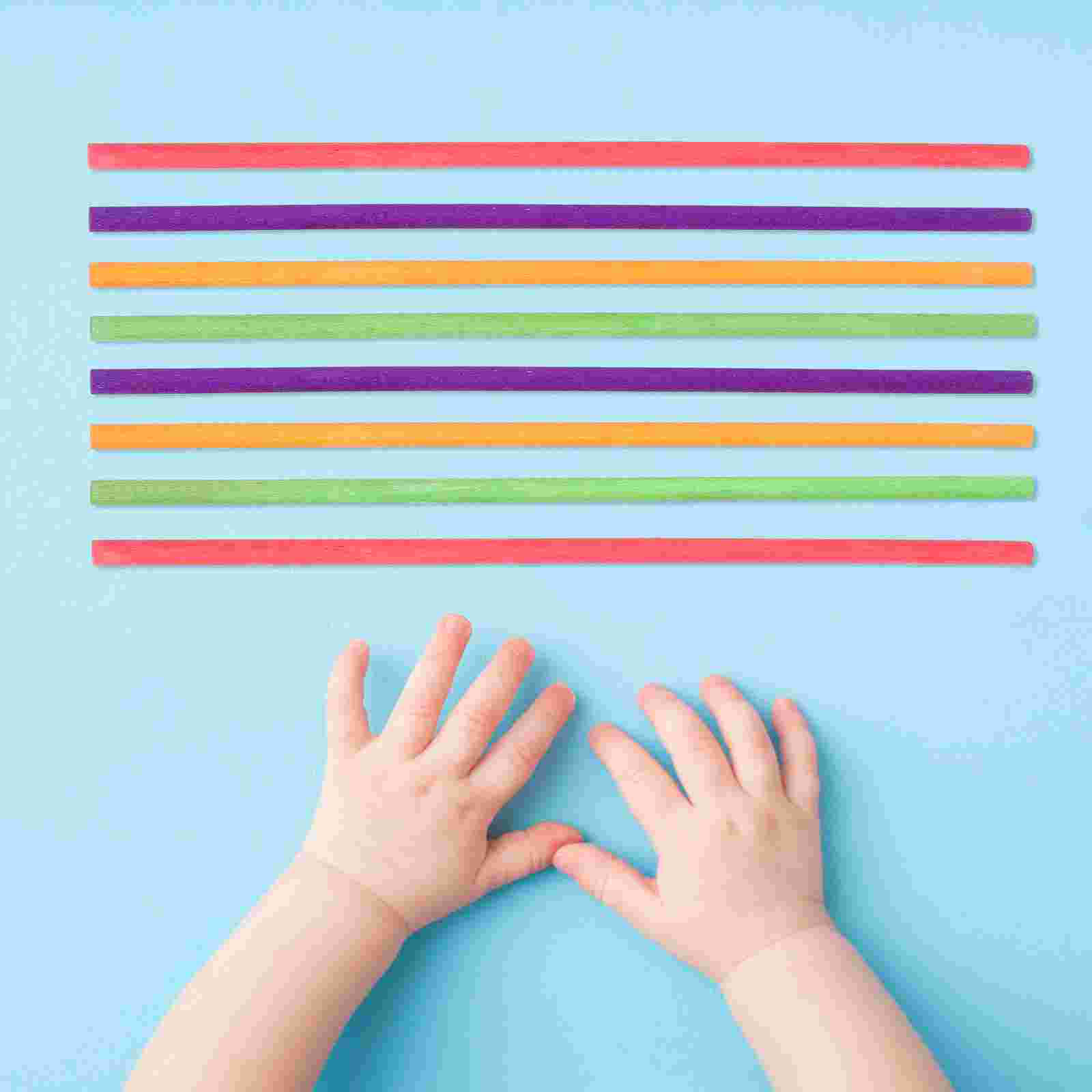 100 Pcs Classroom Rhythm Stick Sticks Set Kids Suits Toddler Table Chair Wood Drumstick Wooden Samba Instruments Musical