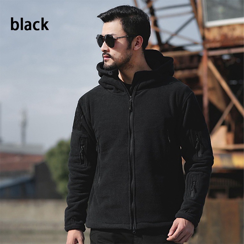 Men Winter Jackets Coat Thermal Fleece Tactical Clothing Men Cold Weather Hiking Outdoor Army Jackets Winter Parka Men Windbreak