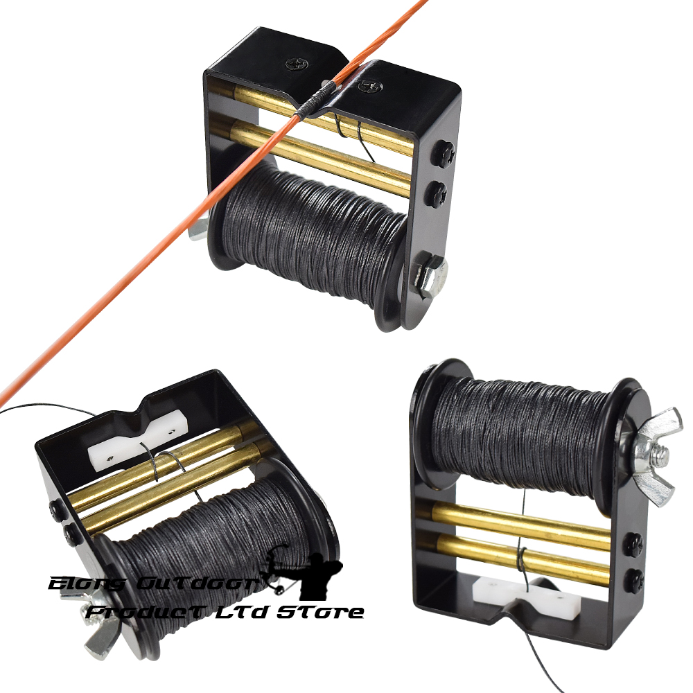 1X Bow String Serving Jip Set with 0.025" 30 Meter/Roll Bow String Serving Thread Various Bow Archery Hunting