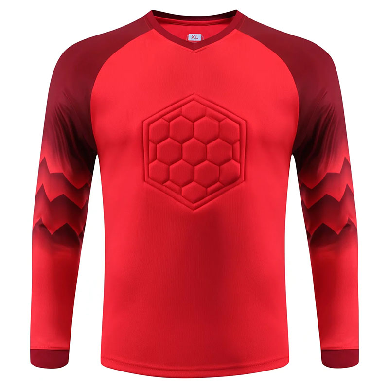 2022 New Football Long Sleeves Goal Keeper Uniforms Sport Training New Breathable Top Soccer Goalkeeper Jersey sportswear