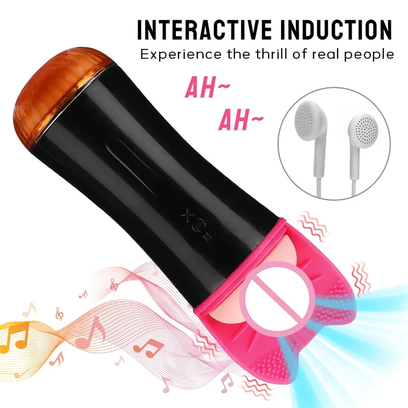 Big Vagina Masturbator Sexual Desire Male Sextoy Telescopic Vibrator Electronic Vaginass Vaginal Ball Mastrubator Man Toys