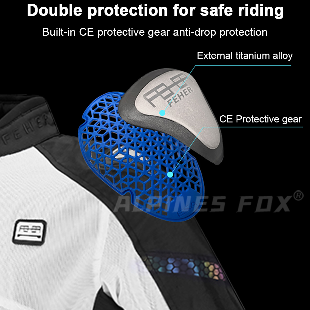 New Summer CE Certified Motorcycle Jacket Motocross Breathable Mesh Protective Gear Motorbiker Clothing Racing Jacket Men Wome