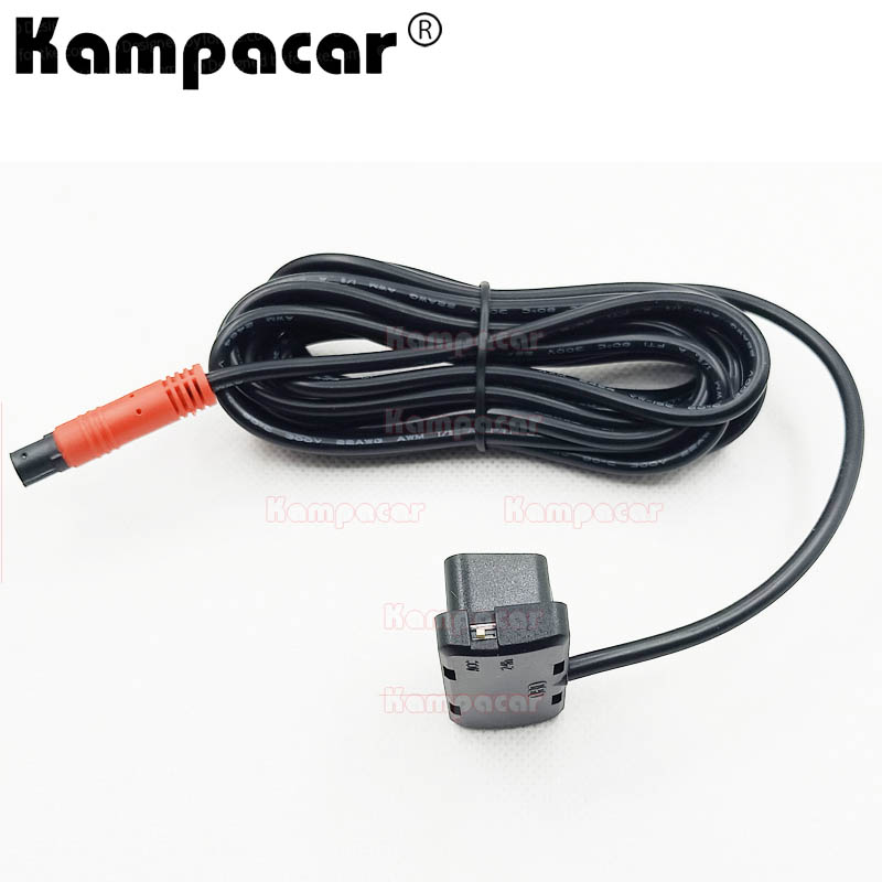 EC02 Car Dvr Camera Plug And Play OBD2 Cable For Car Video Recorder Dash Cam Camera Cars OBD II Connector Easy 8 Pins OBD Cable