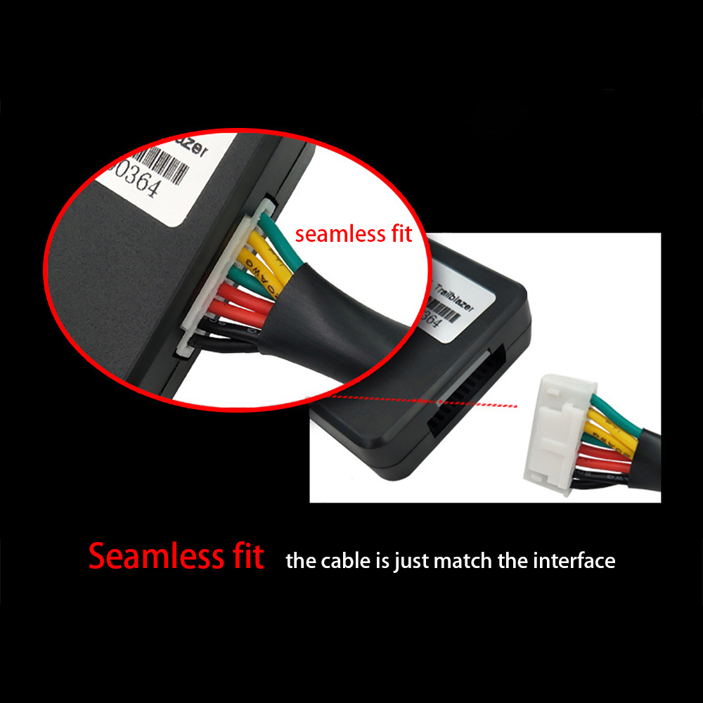For TOYOTA Car Electronic Throttle Controller Accelerator Tuning Sensor Plug Connect Cable 9 Drives 5 Modes Potent Booster Plug