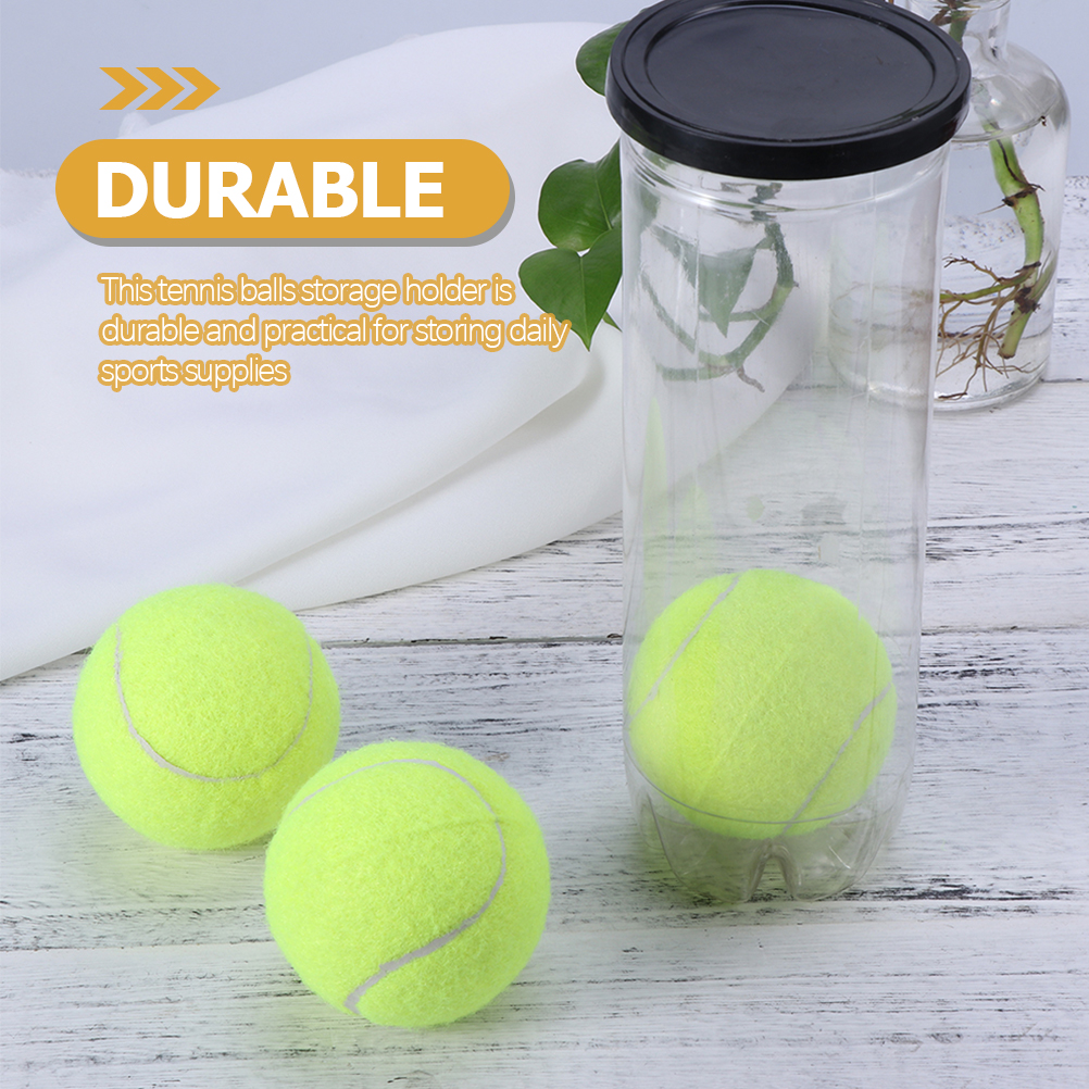 Ball Tennis Storage Holder Padel Organizer Saver Can Tube Sports Containers Canister Balls Bottle Baseball Container Pelotas De