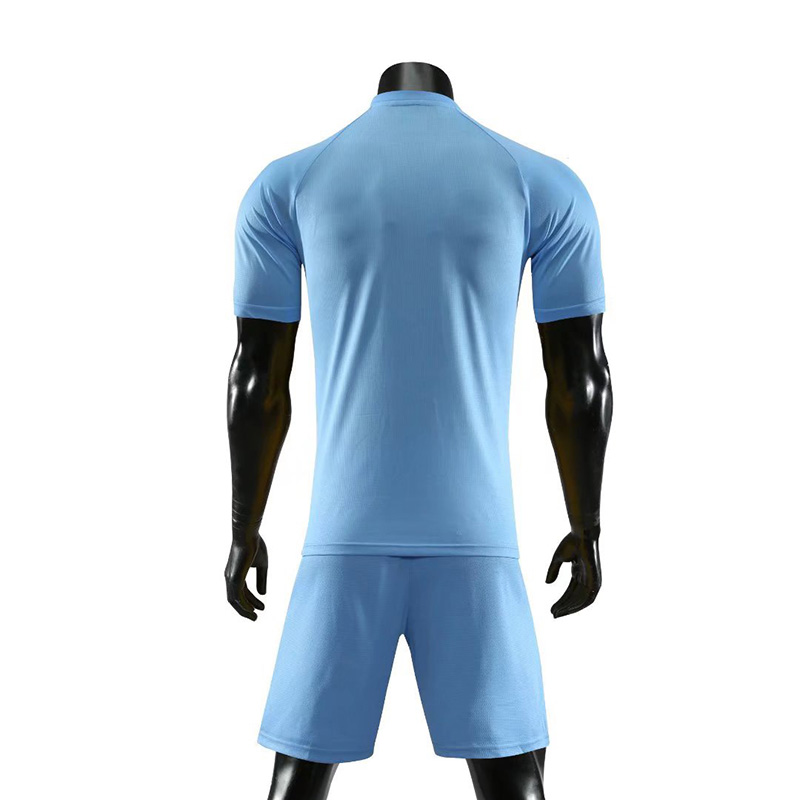 Men Children Custom Personalized Football Training Jersey Shirt And Shorts Set Uniform Breathable Quick Dry Fabric