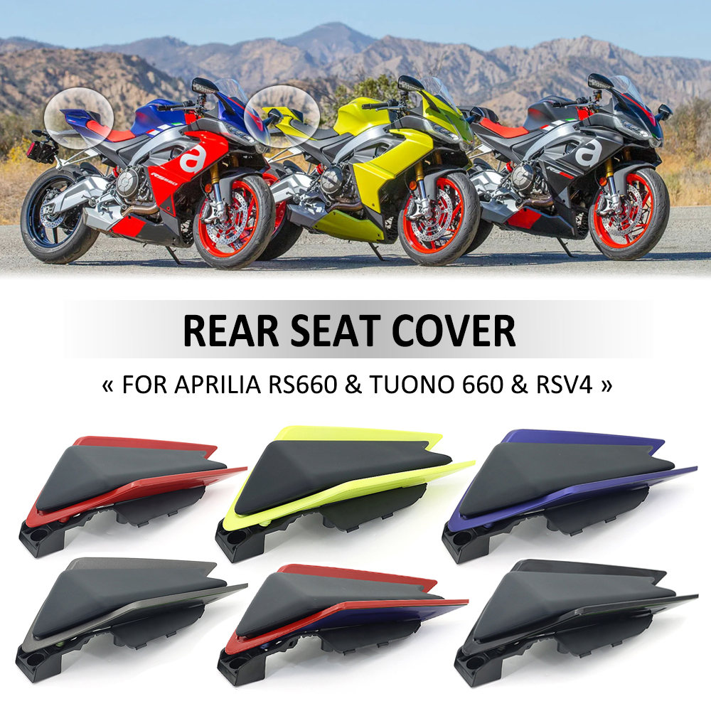 2020-2022 RS660 NEW Motorcycle Passenger Rear Seat Cover Fairing Seat Cowl Hump Spoiler FOR Aprilia RS660 RS 660 Tuono 660 RSV4