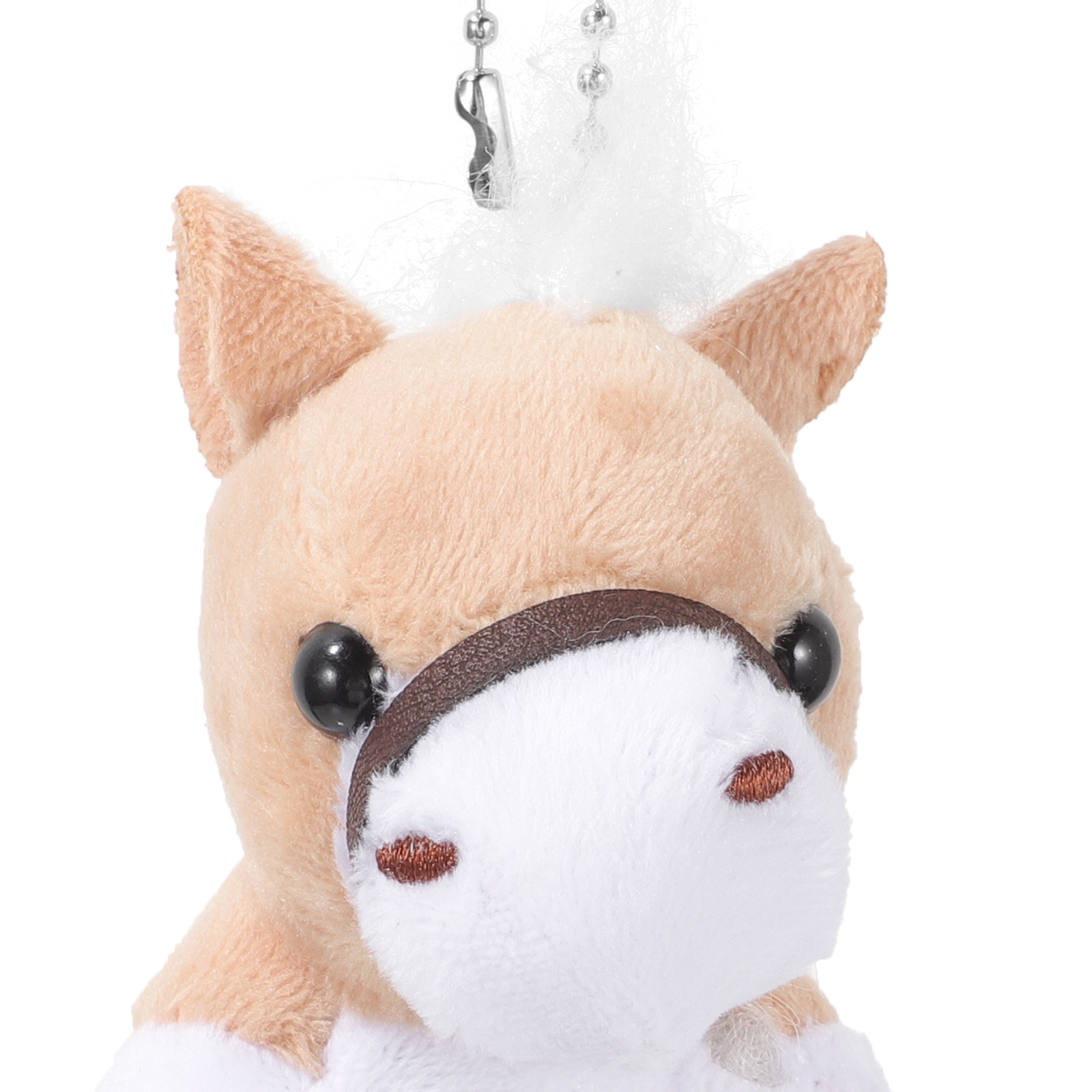 12pcs Malone Plush Pendants Key Chain Charms Soft Ornaments Stuffed Horse Backpack Hanging Decor