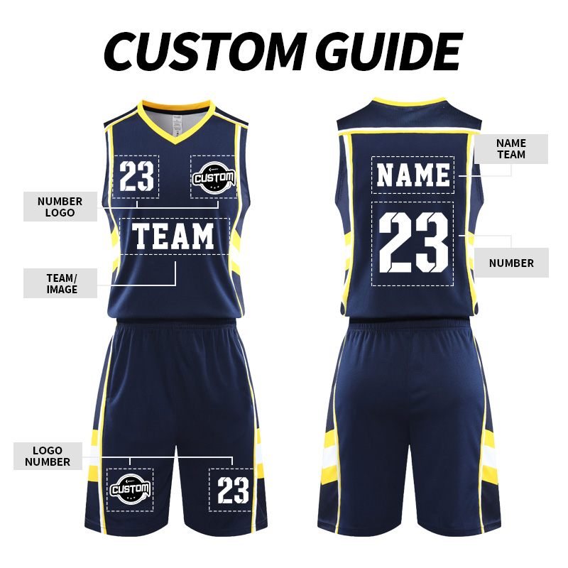Custom Men Basketball Shirt 100% Polyester Basketball Uniform Sets Professional Throwback Jersey Breathable Basketball Jersey
