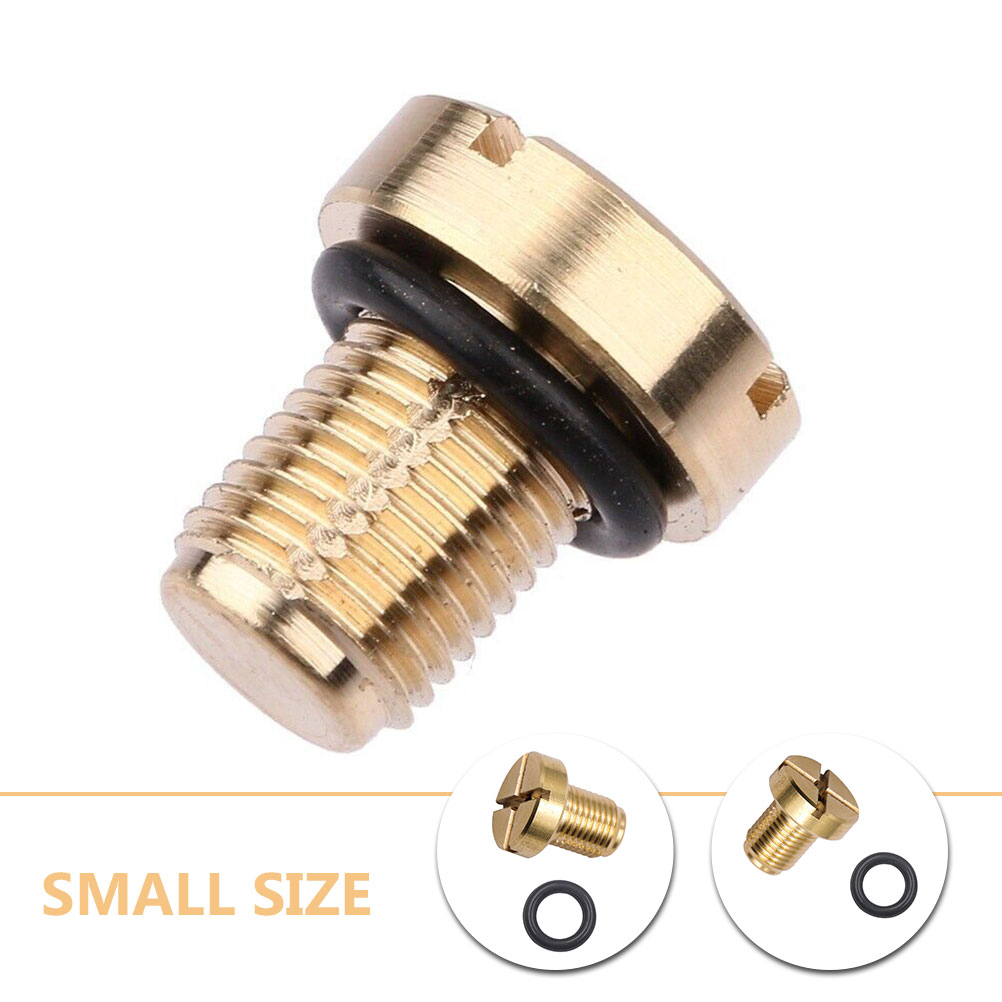 Car Radiator Screws Accessory Water Tank Coolant Air Bleeder Plastic Ring Vent Valve Expansion