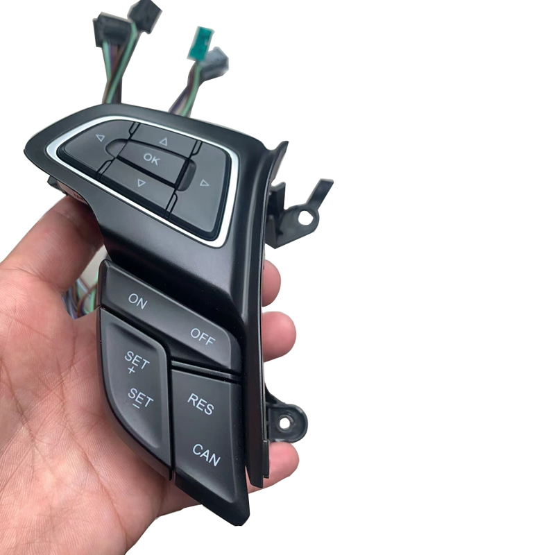 Car Steering Wheel Cruise Control Buttons Multi-functional Buttons Accessories For Ford Focus 2015-2018
