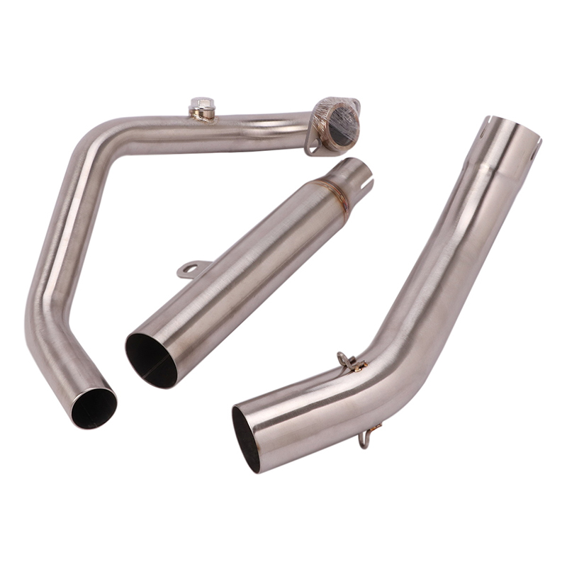 Motorcycle Full System Exhaust Escape Modify Front Link Pipe Moto Muffler DB Killer For CFmoto NK250 NK250SR NK300 NK300SR 300SR