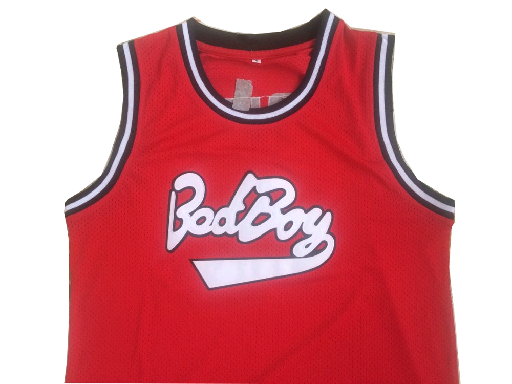 BG basketball jerseys bad boy 72 SMALLS jersey Embroidery sewing Outdoor sportswear Hip-hop movie jersey RED2020 summer