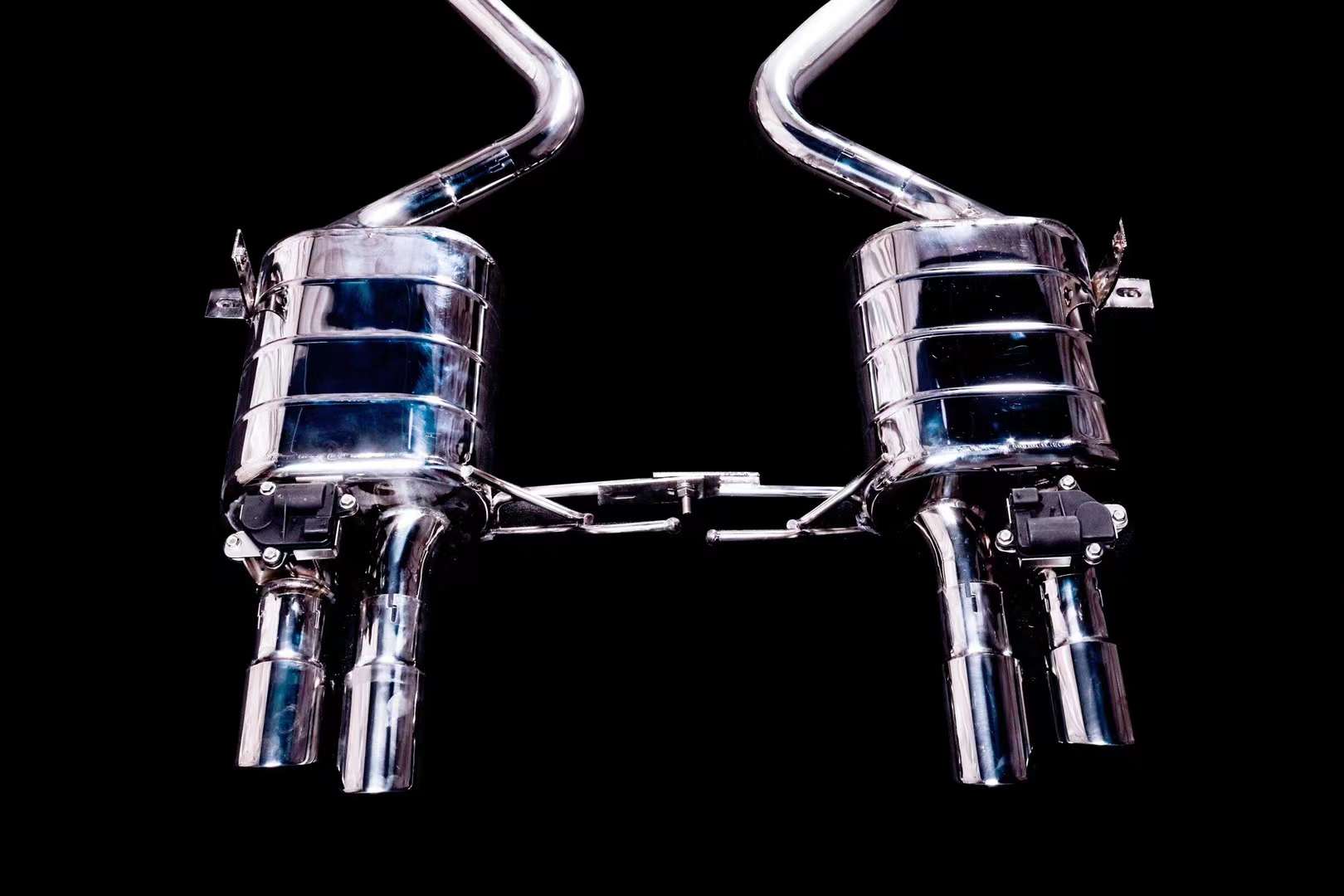 Modificado Tubo de escape silencioso, Sports Car Sound Wave, adequado para BMW M3, E90, E92, E93