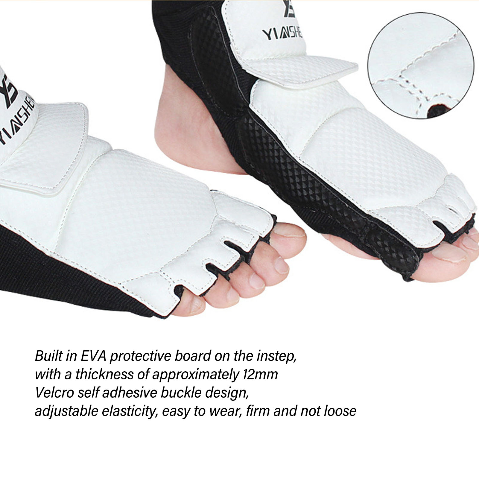 TaeKwonDo Foot Guard Protector TKD Martial Arts Sparring Instep Gear Training Match Feet Guard Gloves