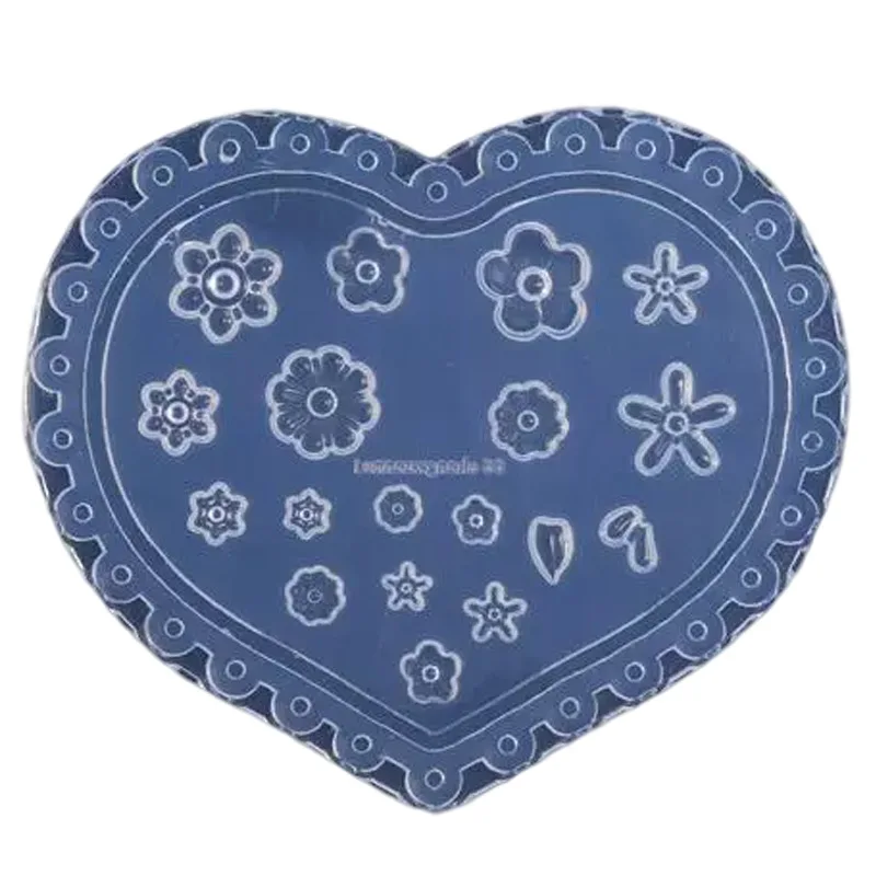3D Carving Silicone Mold Bear Butterfly DIY Silicone Stereoscopic Nail Adornment UV Gel Acrylic Crystal Nails Template Nail Art