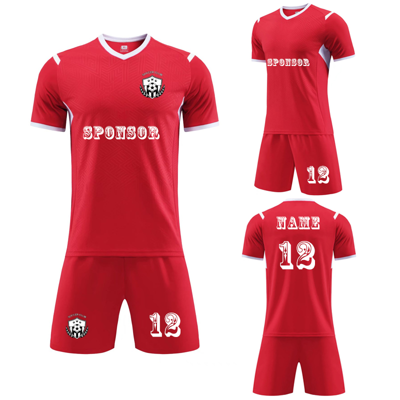 Sports Training Soccer Kit Men Child Sports Training Tracksuit Uniforms Suit Football Kits Kids Adults Jerseys Sets Custom