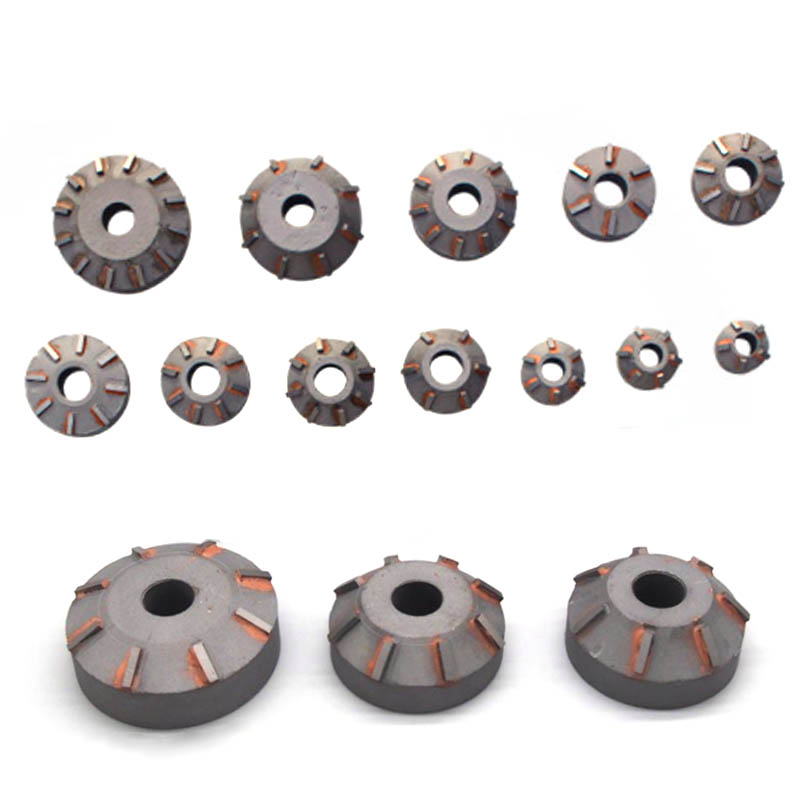 Carbide Valve Reamer Grinding Wheel Valve Seat Cutter for Motorcycle Car Engine Valve Seat Repair Reamer Head 45 Degree Angle